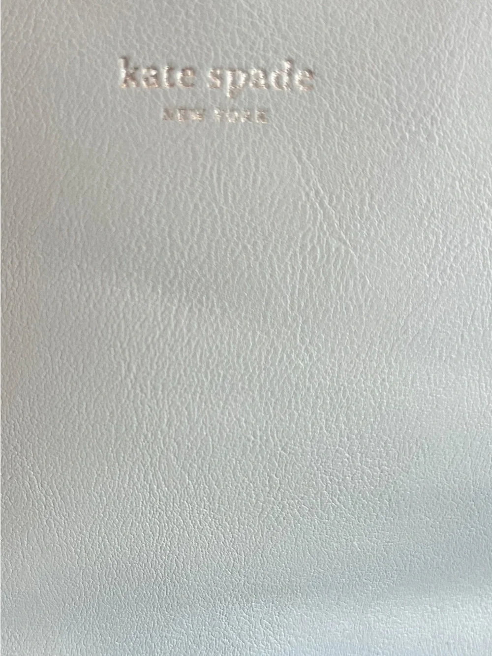 kate spade Navy and White Leather Crossbody Bag